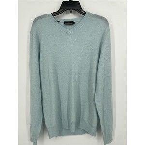 Rodd and Gunn Men's Size M Light Blue Cashmere Queenstown Pullover Sweater NEW